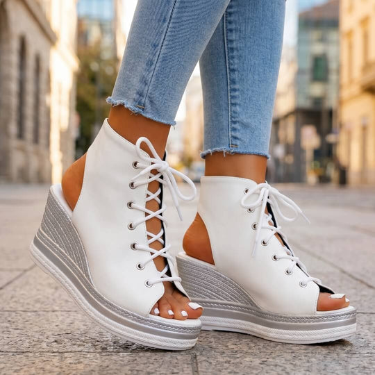 Leara Wedge Sandals