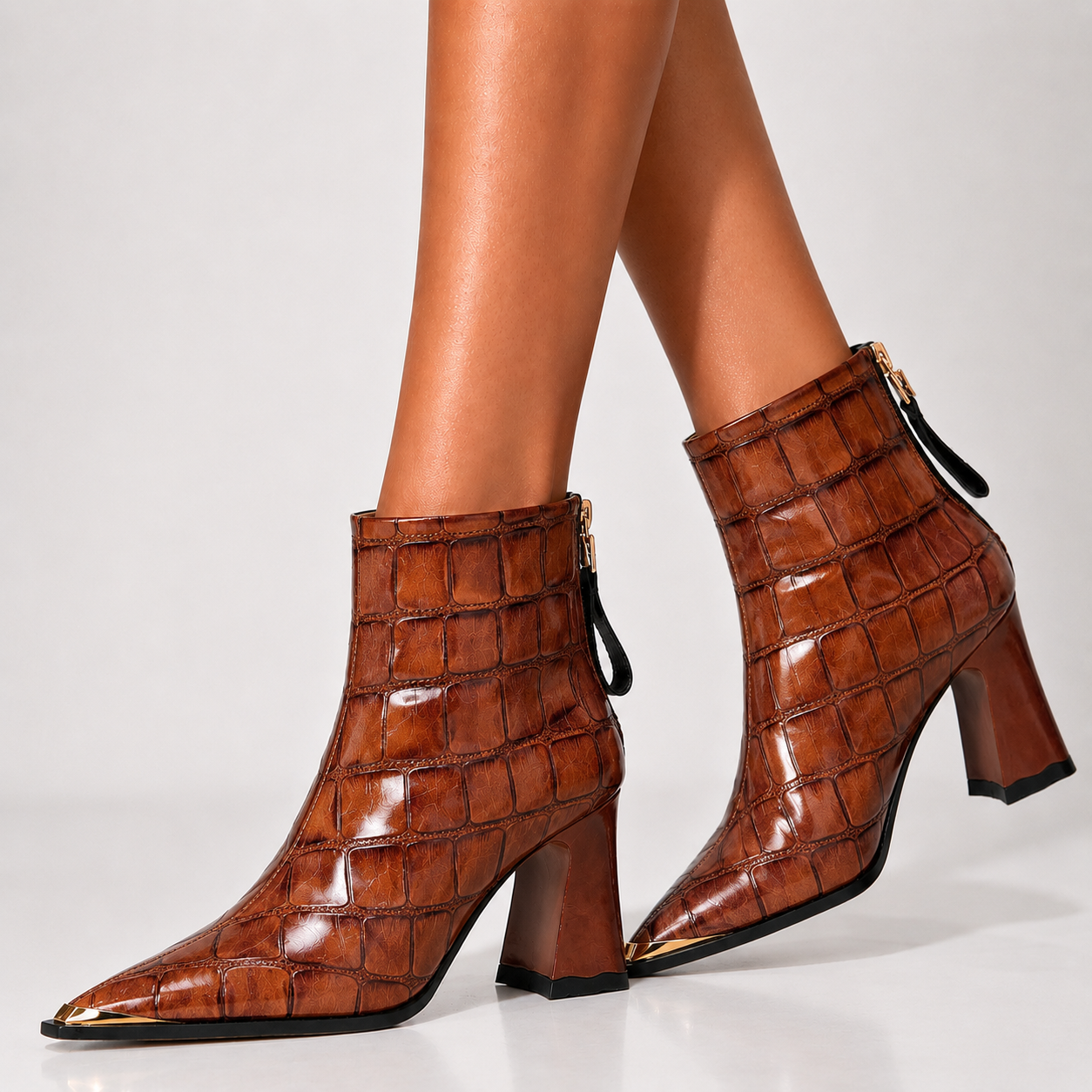 Claire Gold-tip Boots