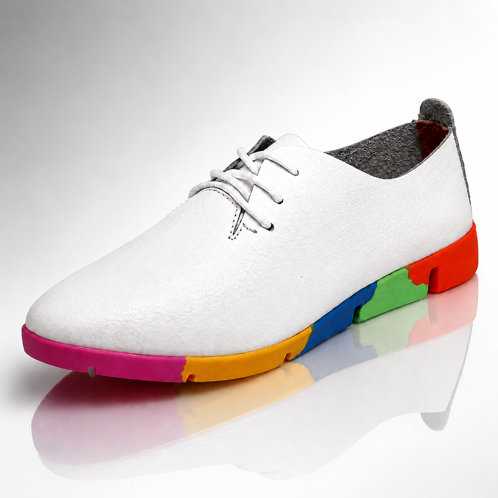 Clarissa Rainbow Sole Loafers
