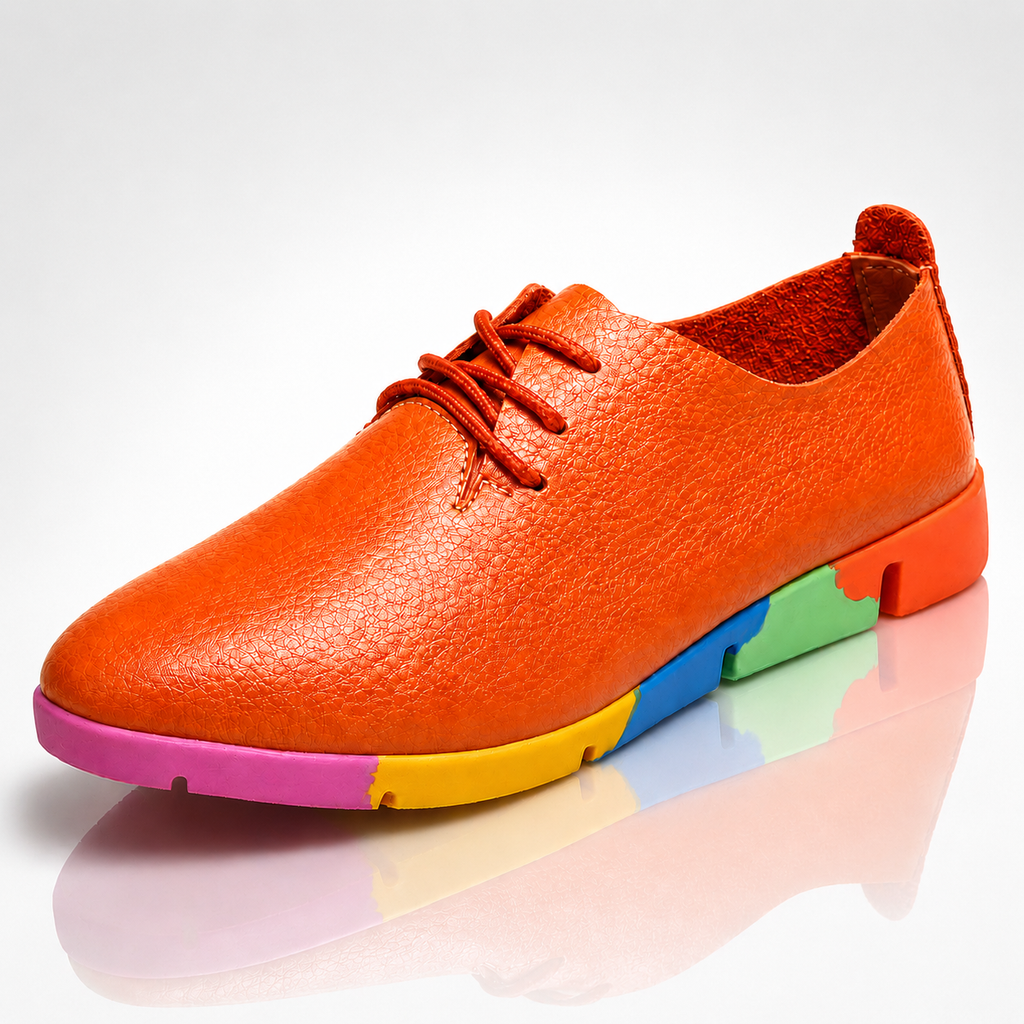 Clarissa Rainbow Sole Loafers