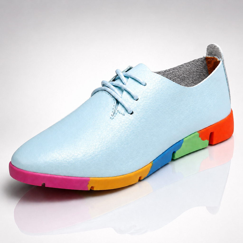 Clarissa Rainbow Sole Loafers