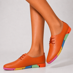 Clarissa Rainbow Sole Loafers