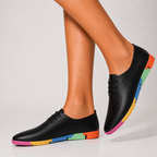 Clarissa Rainbow Sole Loafers