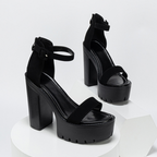 Elena Ankle Strap Heels