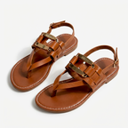 Lucci Leather Sandals - Image 1 of 6