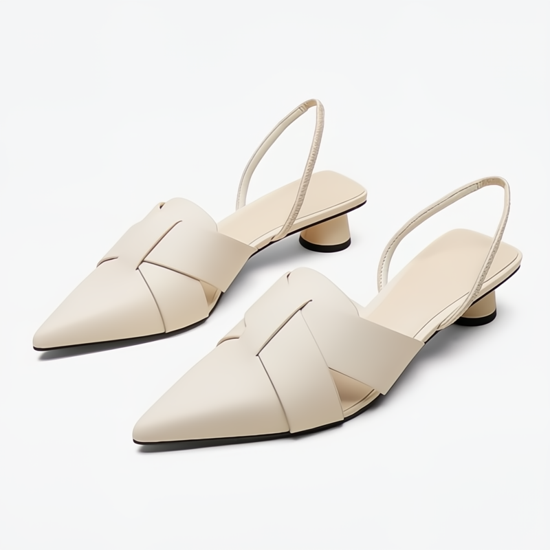 Lia Low Heeled Sandals