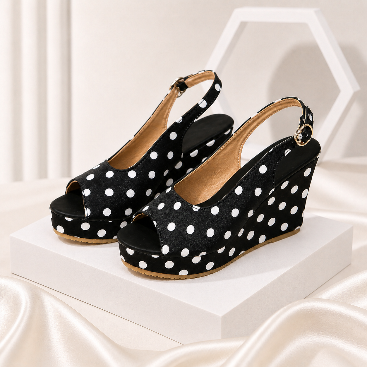 Dahlia Dot Wedges