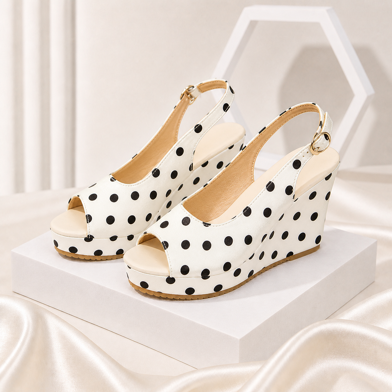 Dahlia Dot Wedges