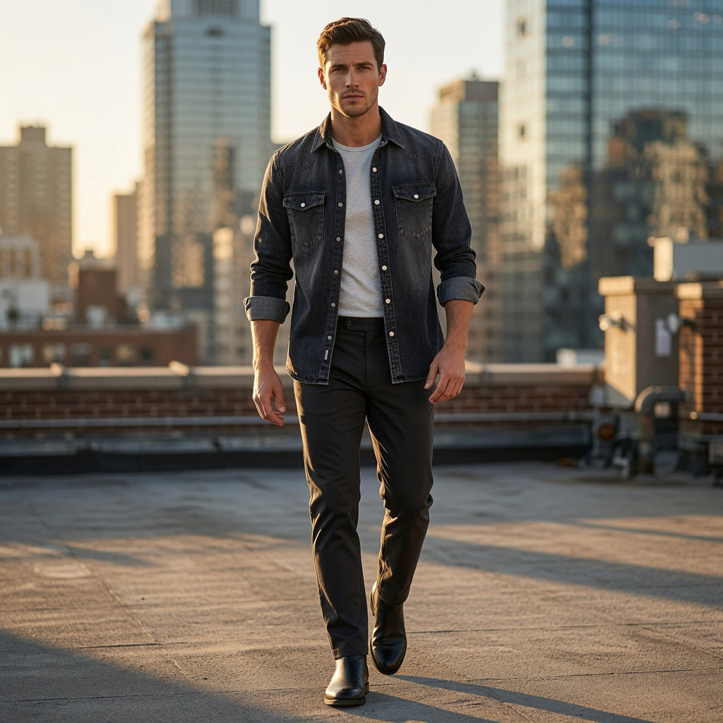 DENNI Premium Thick Denim Overshirts