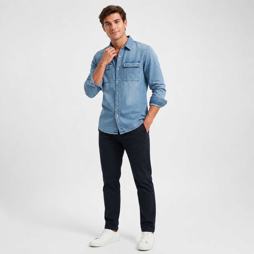 DENNI Premium Thick Denim Overshirts