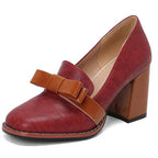 Serena Leather Heels