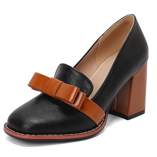Serena Leather Heels