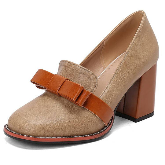Serena Leather Heels