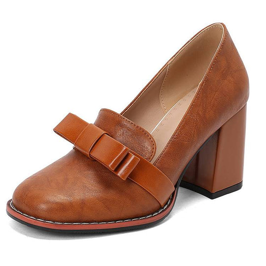 Serena Leather Heels