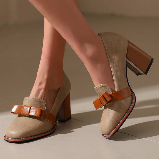 Serena Leather Heels