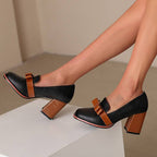Serena Leather Heels