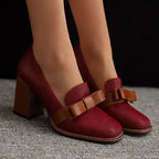 Serena Leather Heels