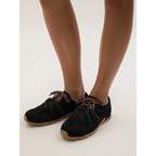 Duo Laced Suede Sneakers