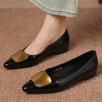 Lorena Genuine Leather Flats