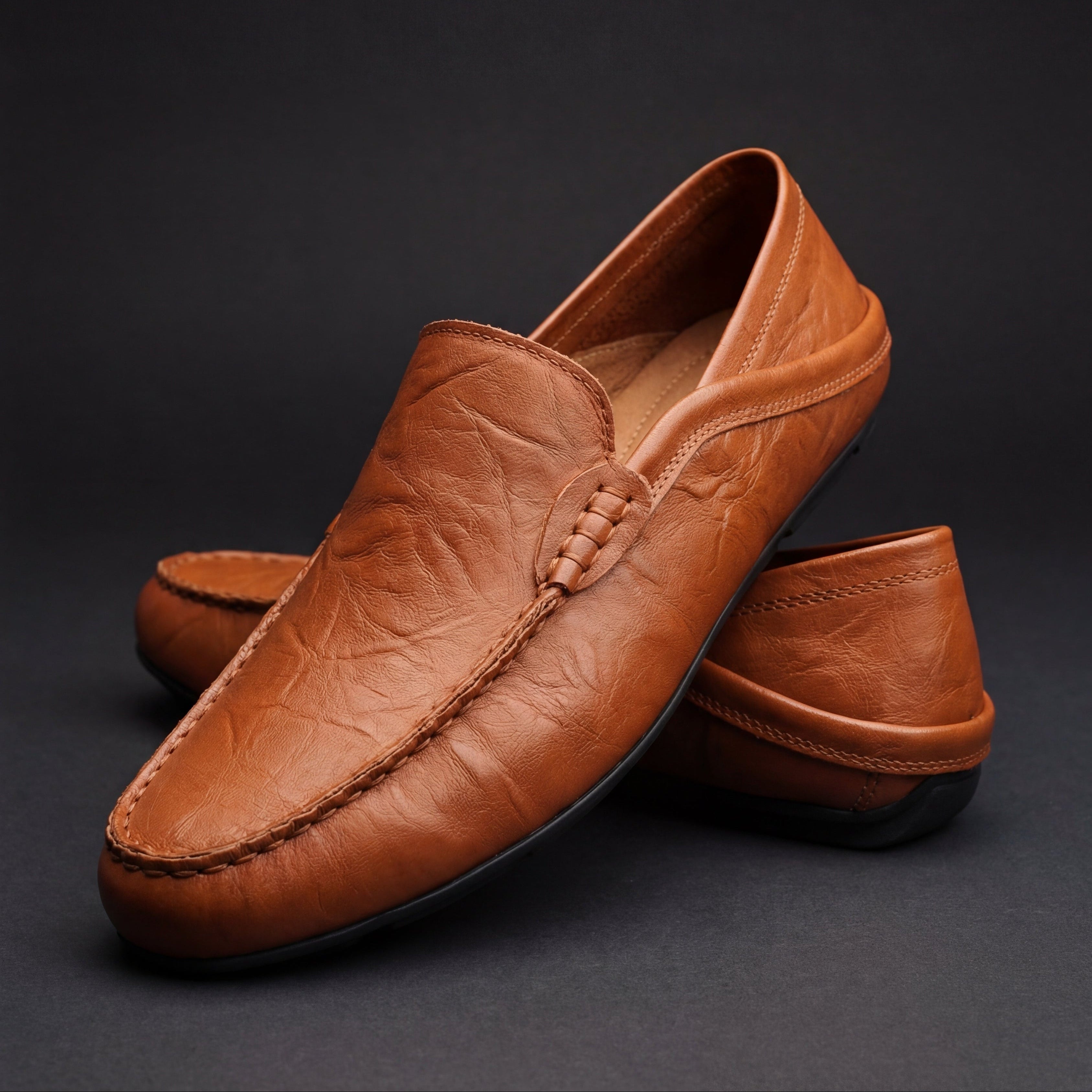 Leonardo Leather Loafers