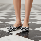 Vivienne Bow Slingback Flat