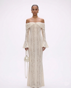 Vivienne Off-Shoulder Maxi Dress - Image 1 of 3