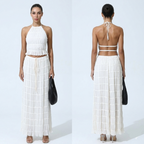 Willow Halter Maxi Dress Set - Image 1 of 6