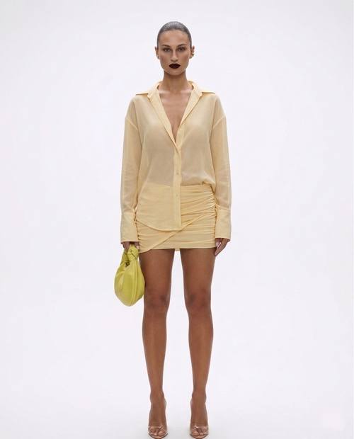Genevieve Button-Up Shirt Dress - Image 2 of 2