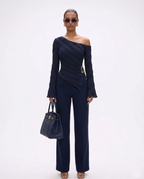 Ondine Leather Ruched Vest - Image 1 of 10