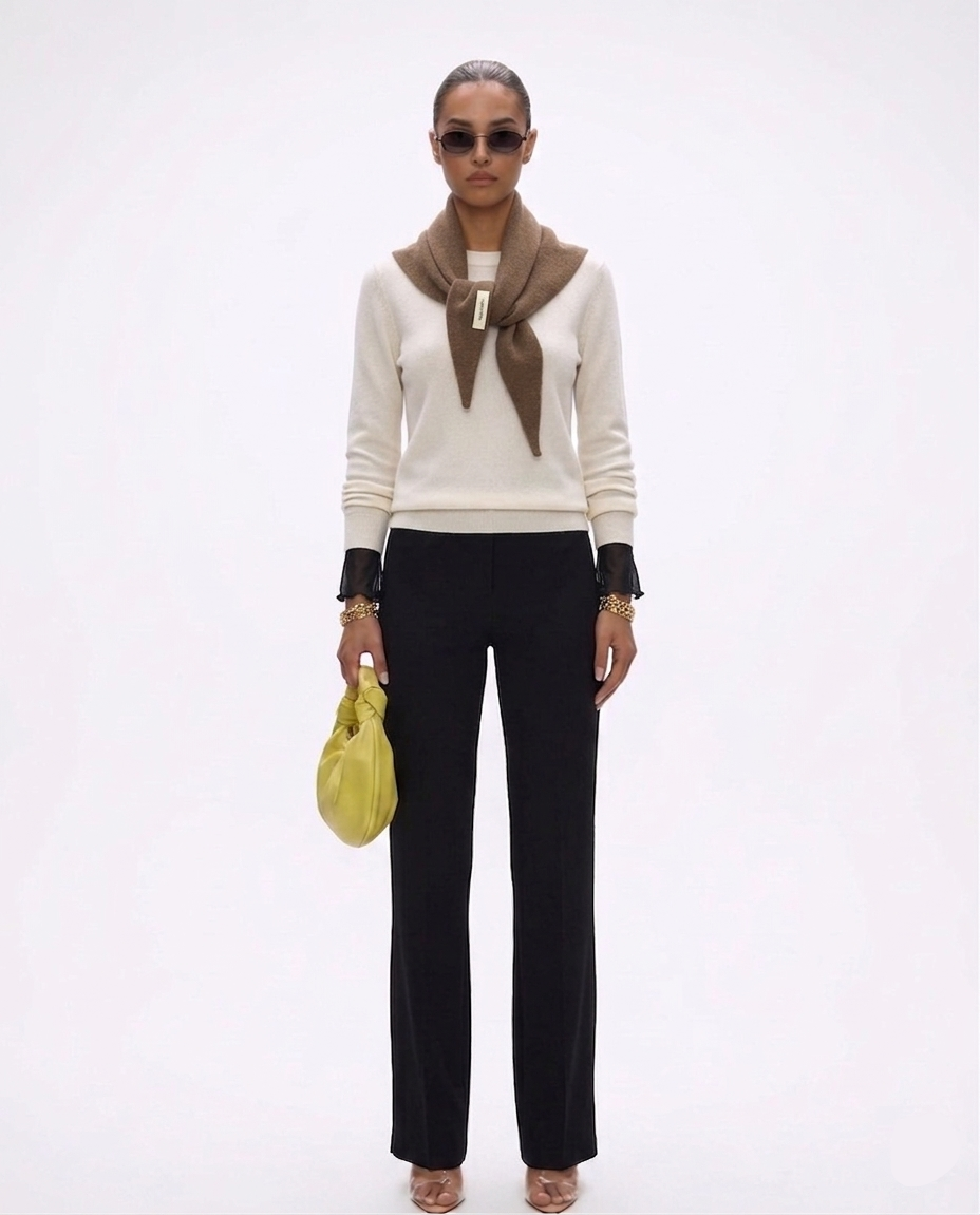 Lucienne Wool Collar Scarf - Image 1 of 5