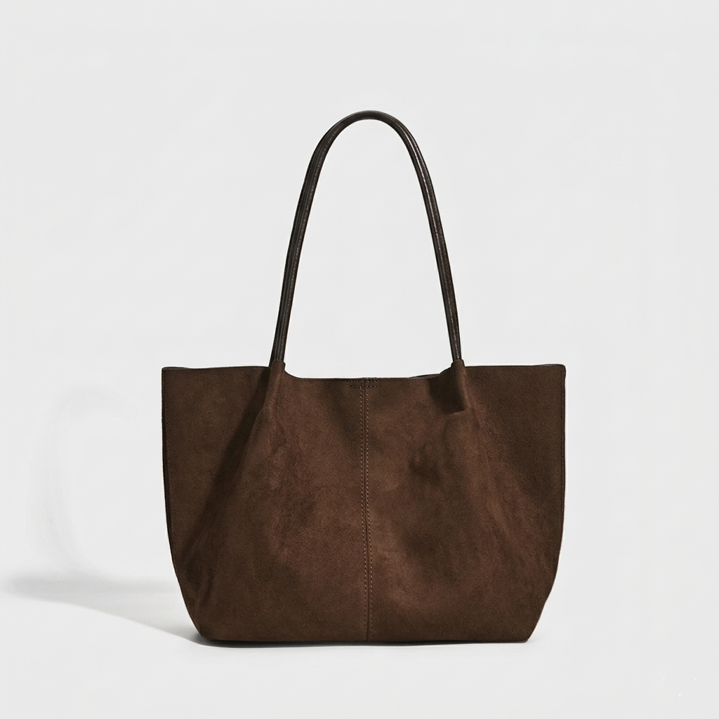 Isadora Suede Shoulder Tote - Image 1 of 5