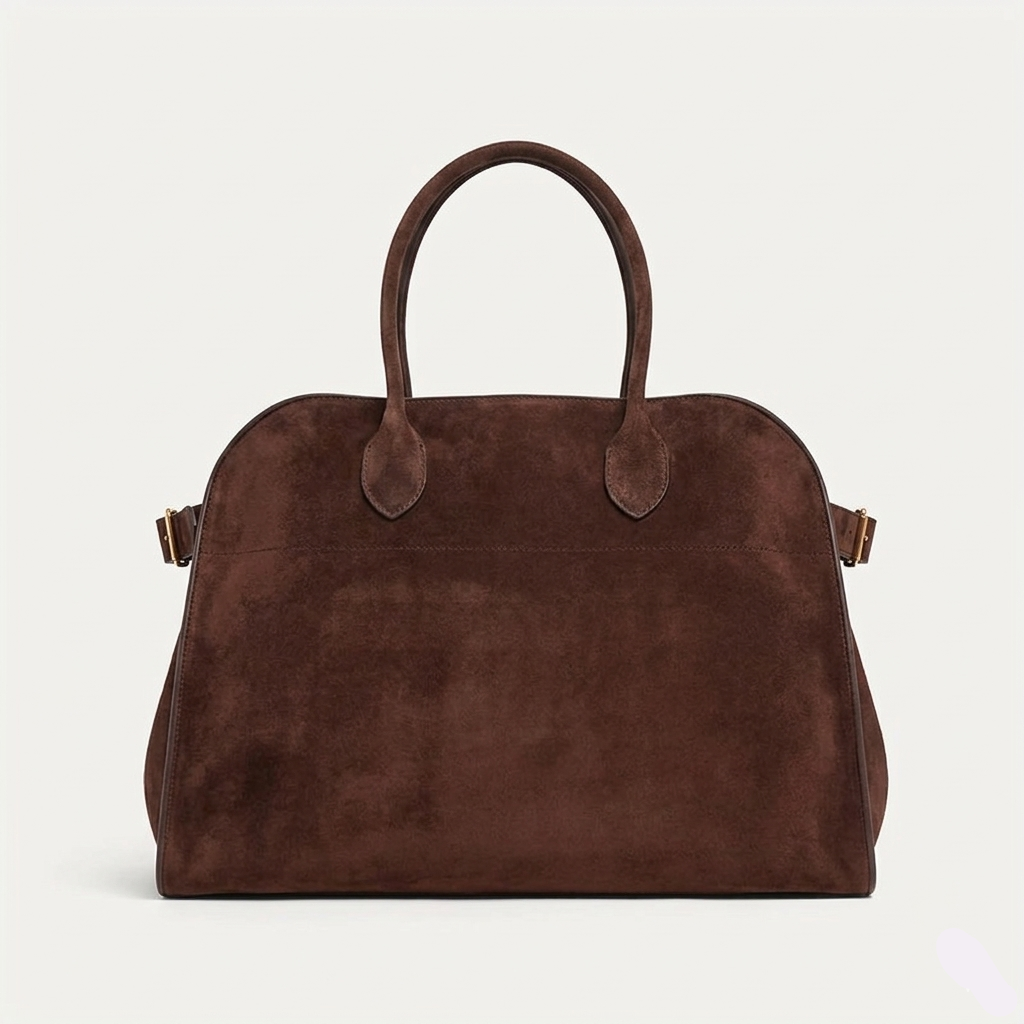 Biarritz Suede Shoulder Tote - Image 1 of 7