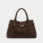 Estrella Suede Structured Tote - Image 1 of 3