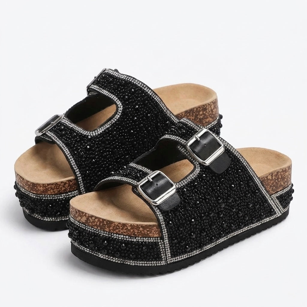 Venerra Platform Sandals - Image 1 of 12