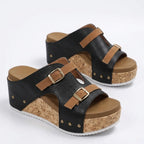 Beosha Platform Sandals - Image 3 of 10