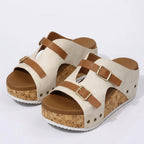 Beosha Platform Sandals - Image 1 of 10