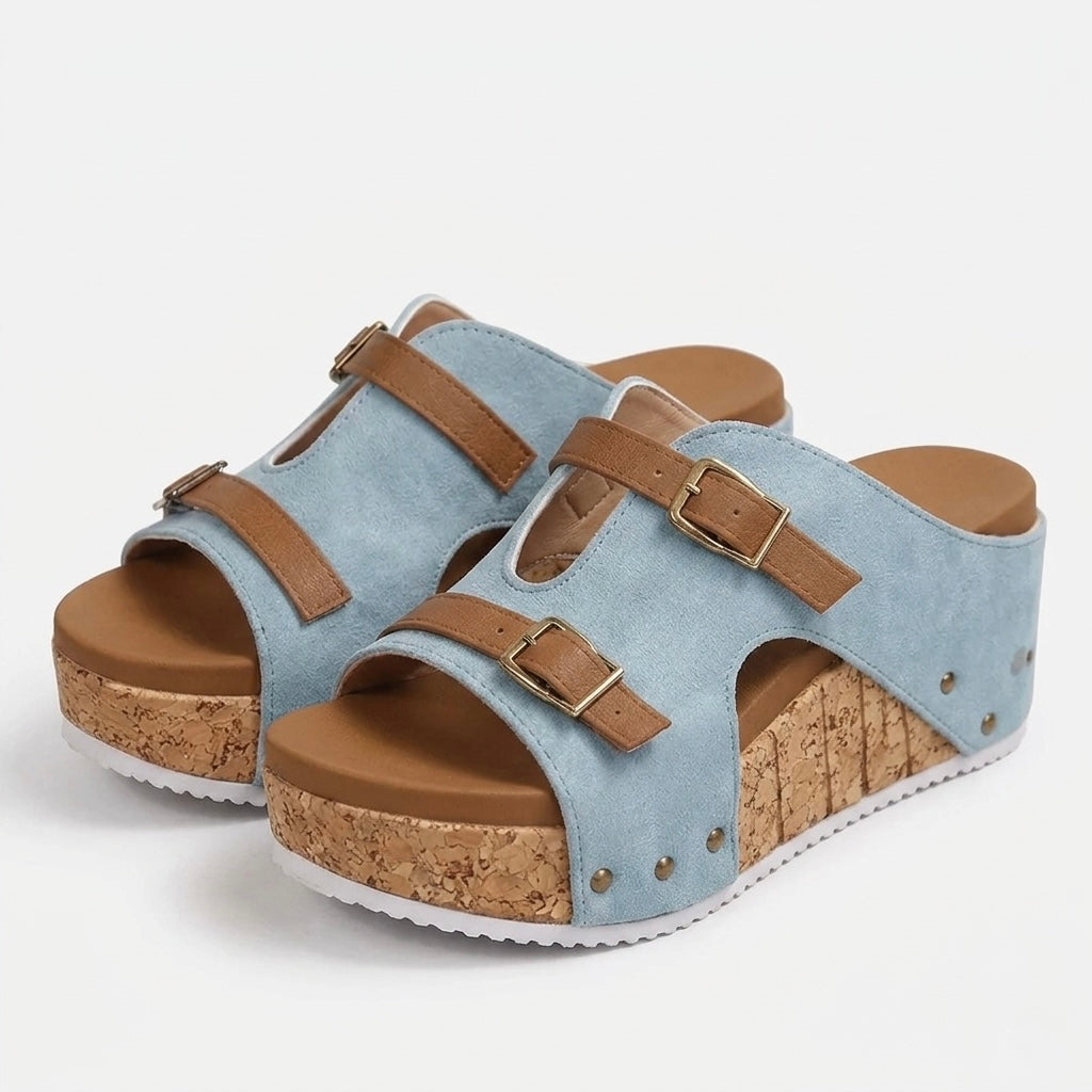Beosha Platform Sandals - Image 2 of 10