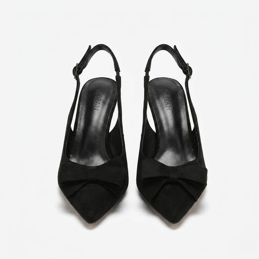 Sabine Suede Bow Heel - Image 2 of 12