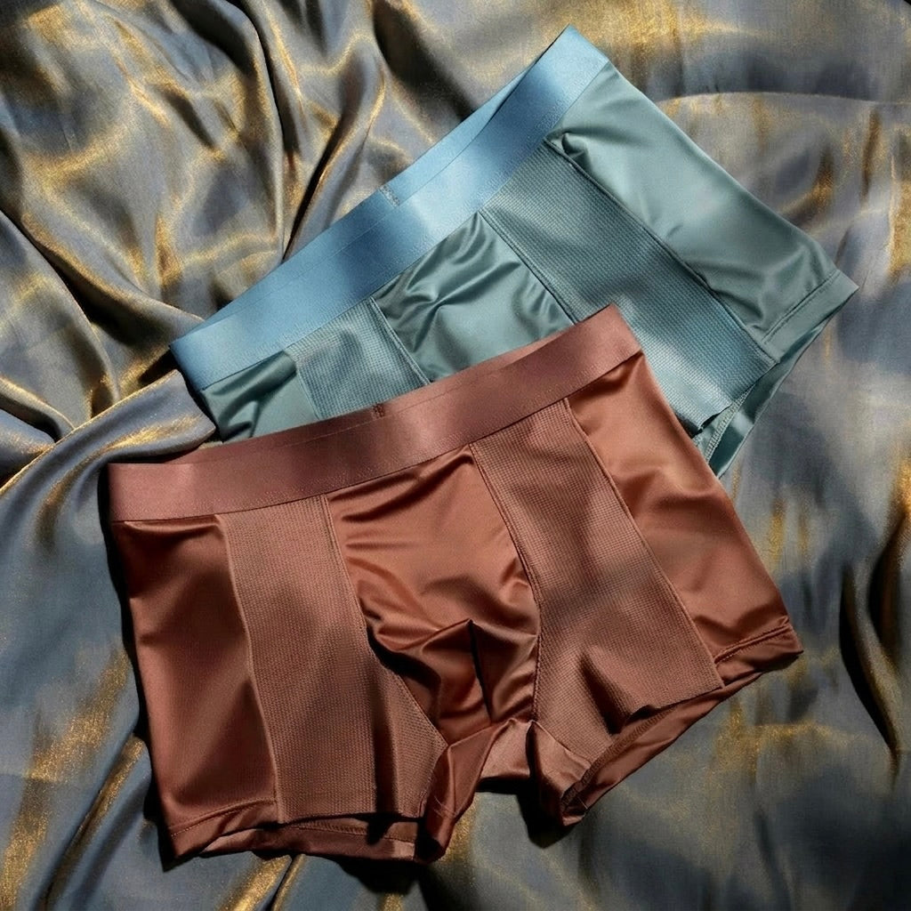 OldMoney Silk Mesh Boxer Briefs