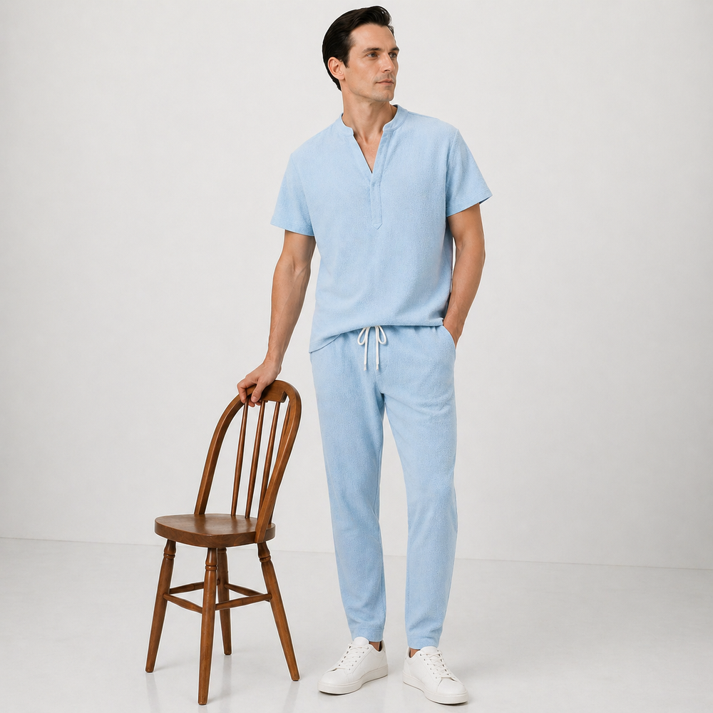 Daniel Premium Melange Knit Summer Set