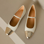 Margaux Genuine Leather Flats