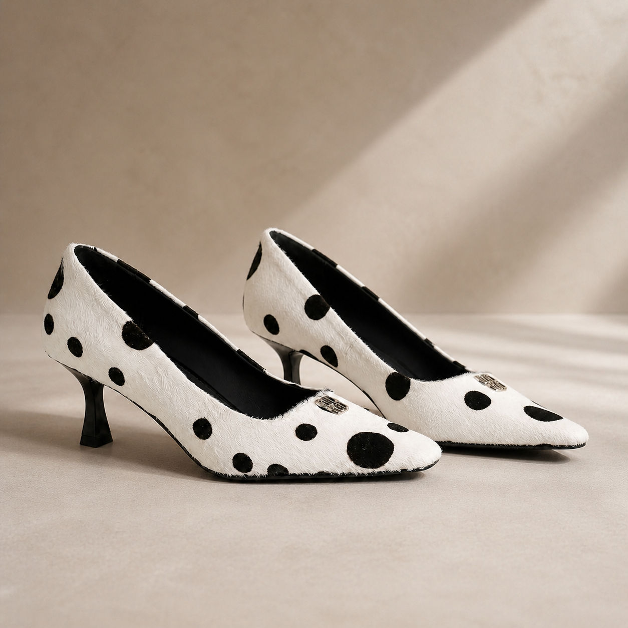 Mabelle Polka Heels