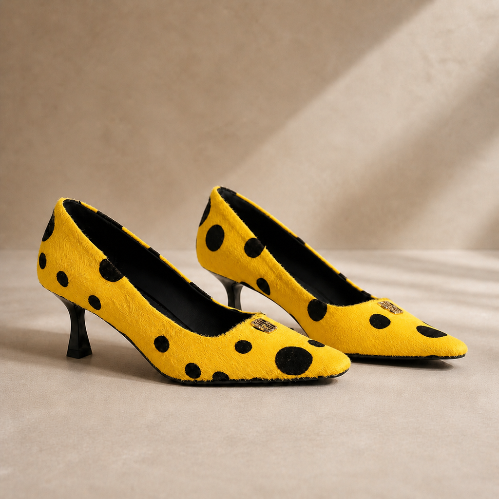 Mabelle Polka Heels
