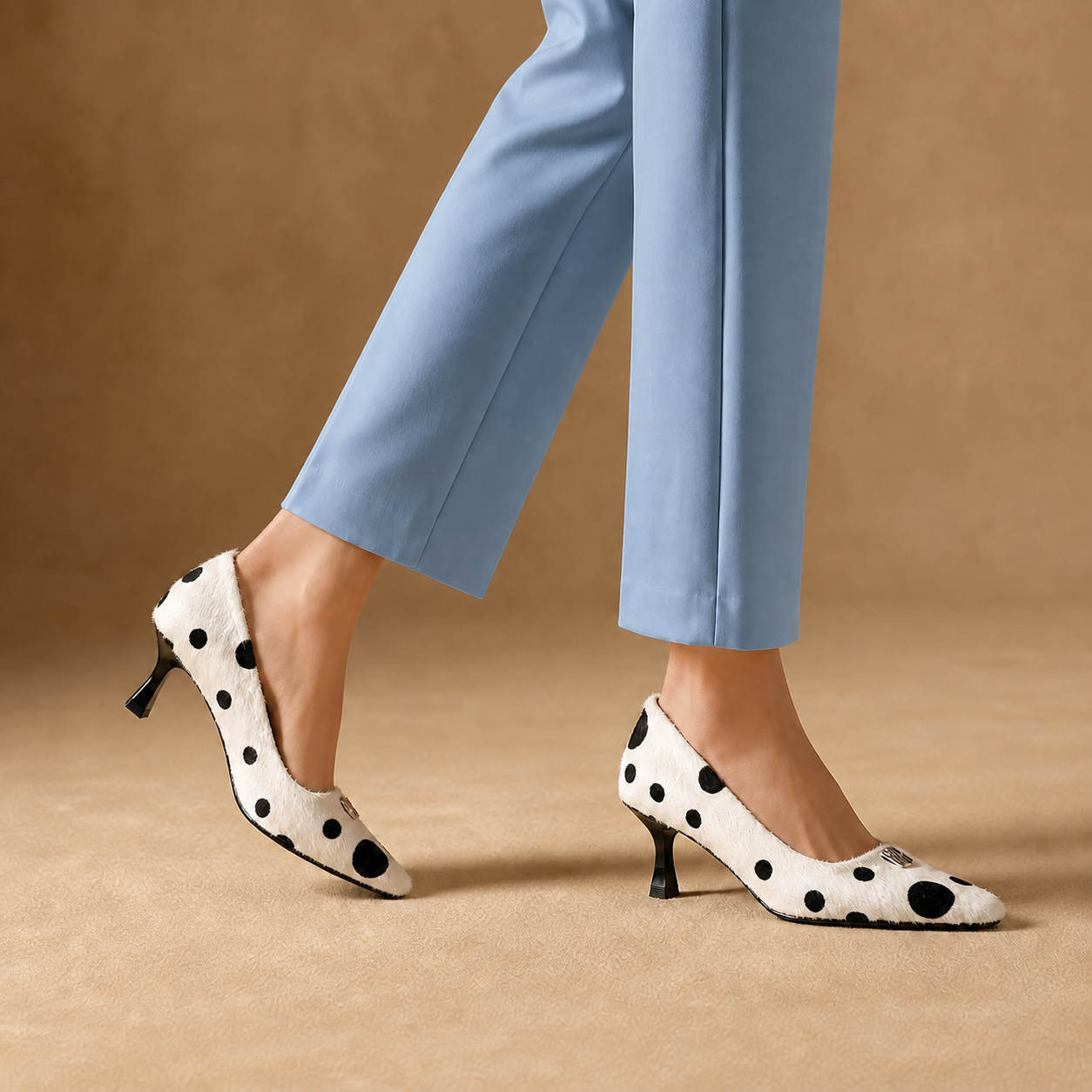 Mabelle Polka Heels