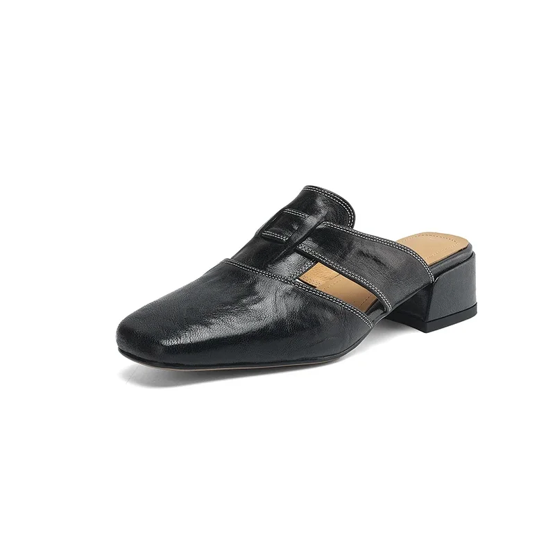 Valerie Leather Mule