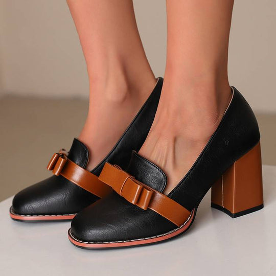 Serena Leather Heels