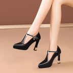 Ballerines en cuir véritable Arlena