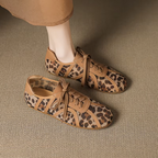 Leopard Mesh Sneakers