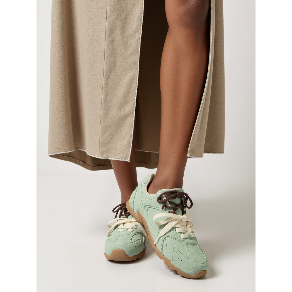 Duo Laced Suede Sneakers