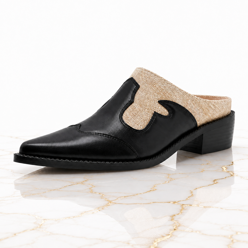 Nadine Leather Mules